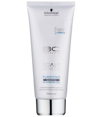 Шампунь для волос Schwarzkopf Bc Scalp Genesis Purifying, 200 мл цена и информация | Шампуни | pigu.lt