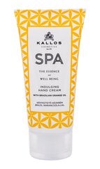 Drėkinamasis rankų kremas Kallos SPA Indulging 50 ml kaina ir informacija | Kallos Kvepalai, kosmetika | pigu.lt