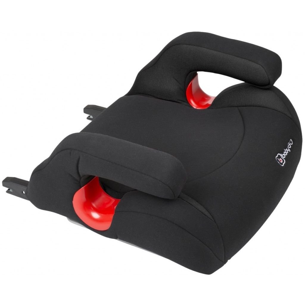 Automobilinė kėdutė - paaukštinimas BabyGo Bursa IzoFix 15-36kg, black kaina ir informacija | Autokėdutės | pigu.lt