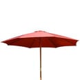 Наружный зонт Patio Poly 3 м, красный