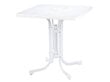 Stalas Patio Dine & Relax 70x70 cm, baltas/pilkas kaina ir informacija | Lauko stalai, staliukai | pigu.lt