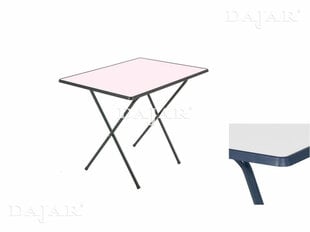 Стол Patio Sevelit 60 x 80 cm, белый/синий цена и информация | Садовые столы, столики | pigu.lt