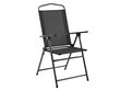 Kėdė Patio Madera, juoda kaina ir informacija | Lauko kėdės, foteliai, pufai | pigu.lt