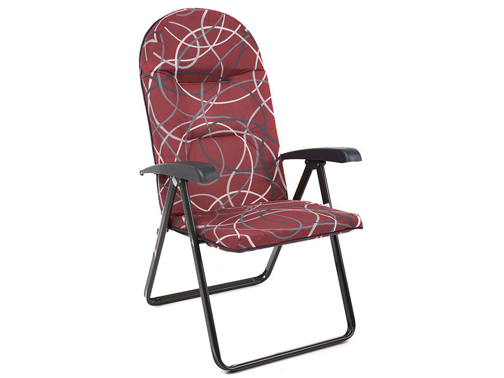Sulankstoma kėdė Patio Galaxy, raudona kaina ir informacija | Lauko kėdės, foteliai, pufai | pigu.lt