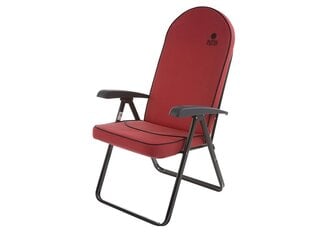 Kėdė Patio Modena Oval, raudona/juoda kaina ir informacija | Lauko kėdės, foteliai, pufai | pigu.lt