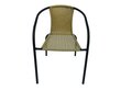 Kėdė Patio Bistro Plus, ruda/juoda цена и информация | Lauko kėdės, foteliai, pufai | pigu.lt