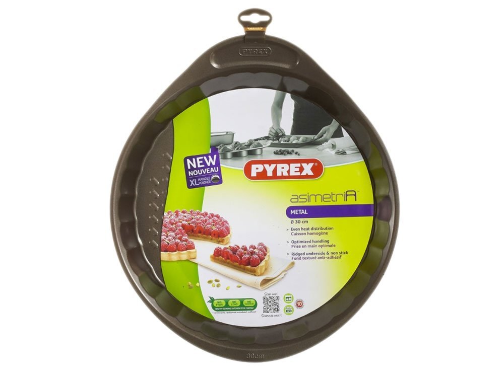 PYREX kepimo forma Asimetria, 27 cm цена и информация | Kepimo indai, popierius, formos | pigu.lt