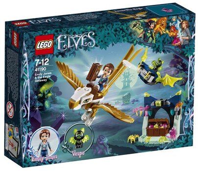 41190 LEGO® ELVES Emily Jones ir pabėgimas su ereliu kaina ir informacija | Konstruktoriai ir kaladėlės | pigu.lt
