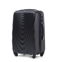 Vidutinis lagaminas Wings 304 M, juodas kaina ir informacija | Lagaminai, kelioniniai krepšiai | pigu.lt