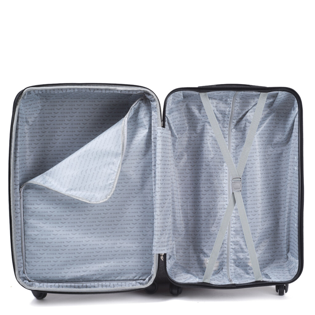 Mažas lagaminas Wings S 304, mėlynas kaina ir informacija | Lagaminai, kelioniniai krepšiai | pigu.lt