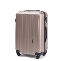 Didelis lagaminas Wings L2011, rudas kaina ir informacija | Lagaminai, kelioniniai krepšiai | pigu.lt