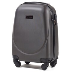 Mažas lagaminas Wings XS, tamsiai pilkas kaina ir informacija | Lagaminai, kelioniniai krepšiai | pigu.lt