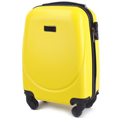 Mažas lagaminas Wings XS, geltonas kaina ir informacija | Lagaminai, kelioniniai krepšiai | pigu.lt