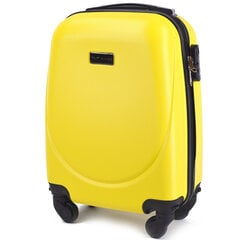 Mažas lagaminas Wings S, geltonas kaina ir informacija | Lagaminai, kelioniniai krepšiai | pigu.lt