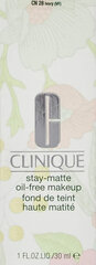 Clinique Stay-Matte Oil-Free Makeup - Matte make-up 30 мл 06 Ivory  #cc9070 цена и информация | Пудры, базы под макияж | pigu.lt
