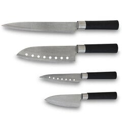 Набор ножей Cecotec Santoku, Нержавеющая сталь полипропилен (4 pcs) цена и информация | Ножи и аксессуары для них | pigu.lt