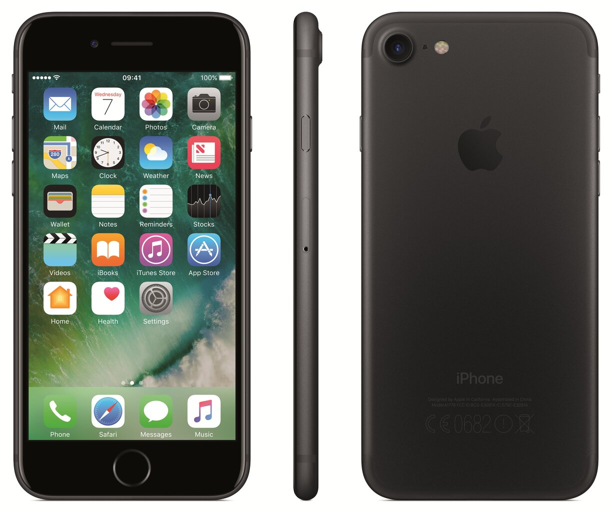 Telefonas Apple iPhone 7 32GB, Juoda (Atnaujinta) A-klasė | pigu.lt