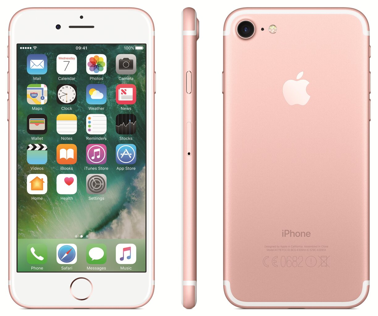 Apple iPhone 7 32GB, Rausva (Atnaujinta) A-klasė цена и информация | Mobilieji telefonai | pigu.lt