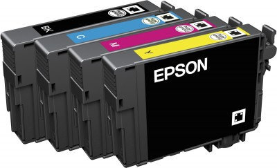 Epson C13T18064010, juoda, geltona, žydra, rožinė цена и информация | Kasetės rašaliniams spausdintuvams | pigu.lt