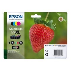 Epson Multipack T29XL, geltona/juoda/rožinė kaina ir informacija | Kasetės rašaliniams spausdintuvams | pigu.lt