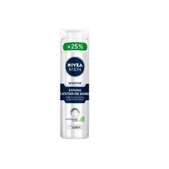 Пена для бритья Nivea Men Sensitive 250 мл цена и информация | Косметика и средства для бритья | pigu.lt