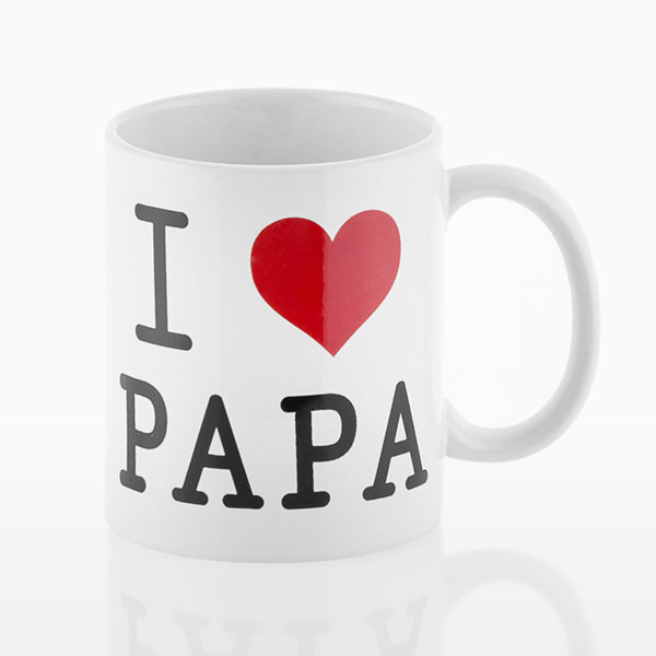 Puodelis I Love Papa, 250 ml kaina ir informacija | Taurės, puodeliai, ąsočiai | pigu.lt