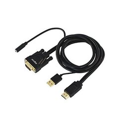 HDMI - VGA adapteris approx! APPC22 kaina ir informacija | Approx! Buitinė technika ir elektronika | pigu.lt