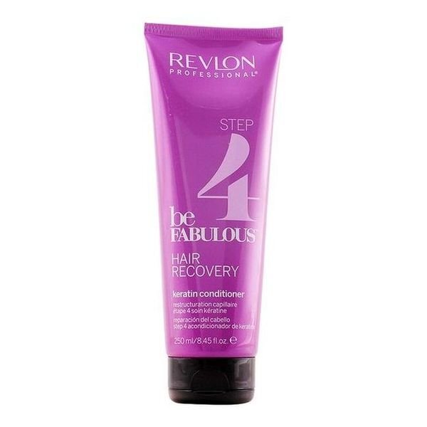 Atkuriamasis plaukų kondicionierius Revlon Be Fabulous Hair Recovery Step 4 Keratin 250 ml цена и информация | Balzamai, kondicionieriai | pigu.lt