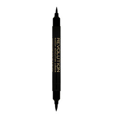 Двухсторонний контур глаз Makeup Revolution London Awesome Double Flick Liquid Eyeliner 1 г цена и информация | Тушь, средства для роста ресниц, тени для век, карандаши для глаз | pigu.lt