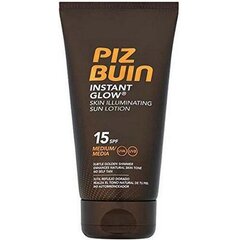 Apsauginis losjonas nuo saulės Piz Buin Instant Glow SPF 15, 150 ml kaina ir informacija | Kremai nuo saulės | pigu.lt