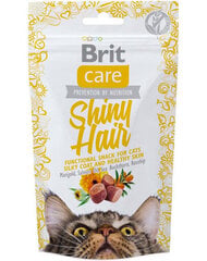 Brit Care skanėstai Shiny Hair, 50 g kaina ir informacija | Skanėstai katėms | pi