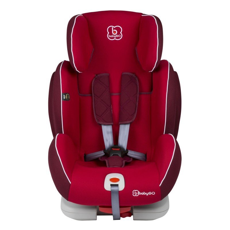 Automobilinė kėdutė BabyGO Sira su IsoFix sistema 9-36kg, red kaina ir informacija | Autokėdutės | pigu.lt