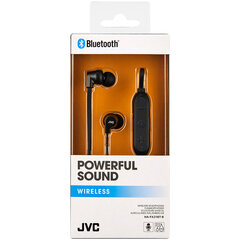 JVC HA-FX21BTBE Bluetooth 4.1 наушники Черные цена и информация | Наушники | pigu.lt