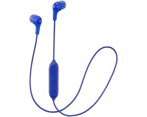 JVC HA-FX9BTAE Bluetooth 4.1 Blue kaina ir informacija | Ausinės | pigu.lt
