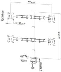 Techly LED/LCD 13-27