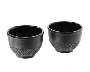 Cast Iron japoniškų ketaus puodelių rinkinys, 2 vnt kaina ir informacija | Taurės, puodeliai, ąsočiai | pigu.lt