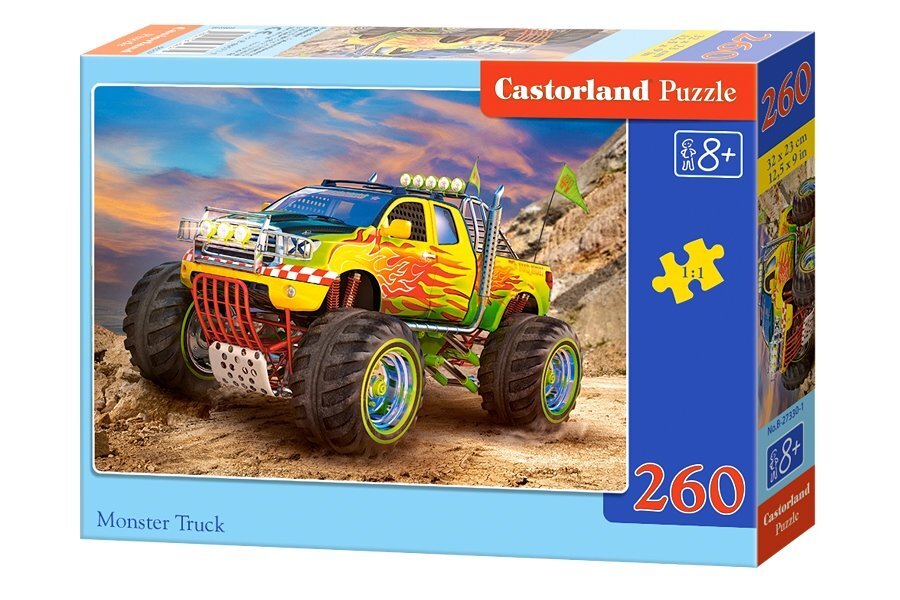 Dėlionė Castorland Monster Truck, 260 det. kaina ir informacija | Dėlionės (puzzle) | pigu.lt
