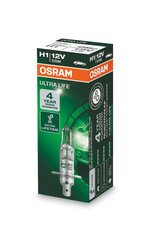 Автомобильная лампа Osram 64150ULT H1 12V 55W 3200K цена и информация | Автомобильные лампочки | pigu.lt