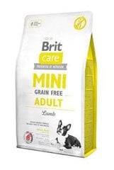 Brit Care Mini Adult Lamb полноценный корм для собак 2кг цена и информация |  Сухой корм для собак | pigu.lt