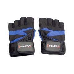 Тренировочные перчатки HMS RST02, черный/синий цена и информация | Тренировочные перчатки KRF 0016106 Чёрный | pigu.lt