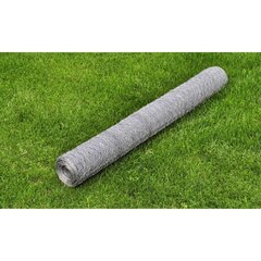 Galvanizuotas vielinis tinklas, 50 cm x 25 m kaina ir informacija | Tvoros ir jų priedai | pigu.lt