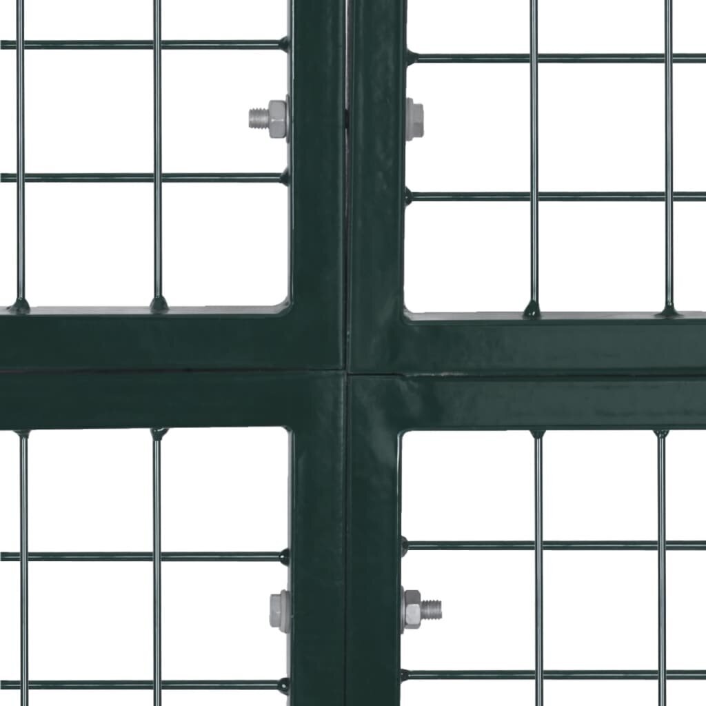 Tinkliniai kiemo vartai su grotelėmis 300 x 175 cm / 315 x 225 cm kaina ir informacija | Tvoros ir jų priedai | pigu.lt