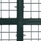 Tinkliniai kiemo vartai su grotelėmis 300 x 175 cm / 315 x 225 cm kaina ir informacija | Tvoros ir jų priedai | pigu.lt