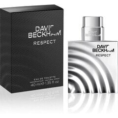 Туалетная вода David Beckham Respect EDT для мужчин, 40 мл цена и информация | Мужские духи | pigu.lt