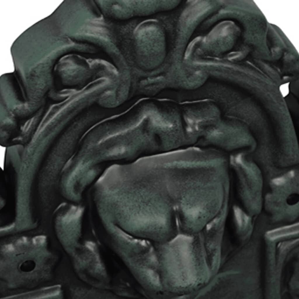 Sieninis fontanas vidaXL, liūto galvos dizainas kaina ir informacija | Sodo dekoracijos | pigu.lt