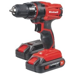 Аккумуляторная дрель-шуруповерт Einhell TC-CD 18-2 Li цена и информация | Einhell Сантехника, ремонт, вентиляция | pigu.lt