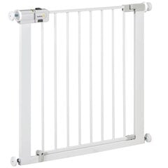 Защитные ворота Safety 1st Easy Close Metal, 73-80 см, белые цена и информация | Товары для безопасности детей дома | pigu.lt