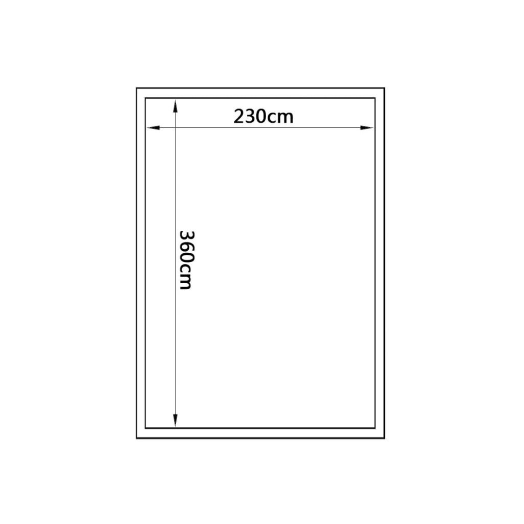 Sustiprintas šiltnamis, 9,025 m2 kaina ir informacija | Šiltnamiai | pigu.lt