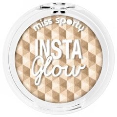 Miss Sporty Insta Glow Highlighter хайлайтер 5 g, 01 Golden Glow цена и информация | Бронзеры (бронзаторы), румяна | pigu.lt