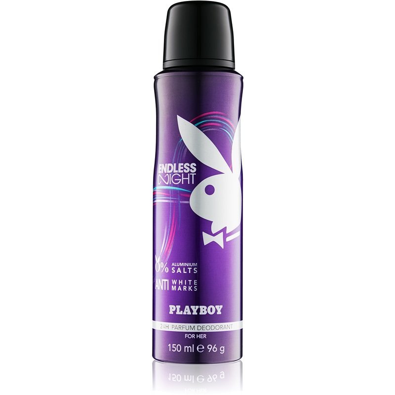 Purškiamas dezodorantas Playboy Endless Night For Her 150 ml kaina ir informacija | Parfumuota kosmetika moterims | pigu.lt